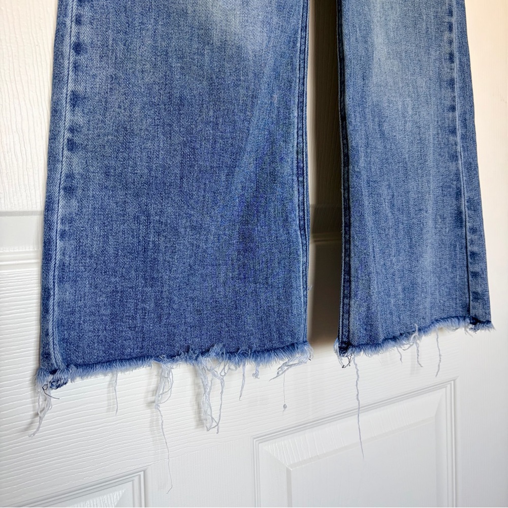 TNR Indigo Blue High-Waisted Ankle Jeans — Size 24 - Picture 4 of 7